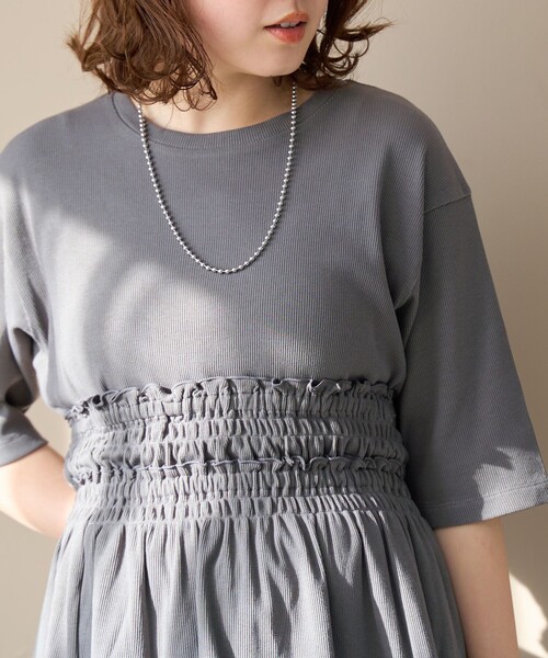 coen（コーエン）の「【セットアイテム】マルチウェイビスチェリブカットソーセット（Tシャツ/カットソー・レディース・ダークグレー/コバルトブルー/その他1・M/L）」の20枚目の写真