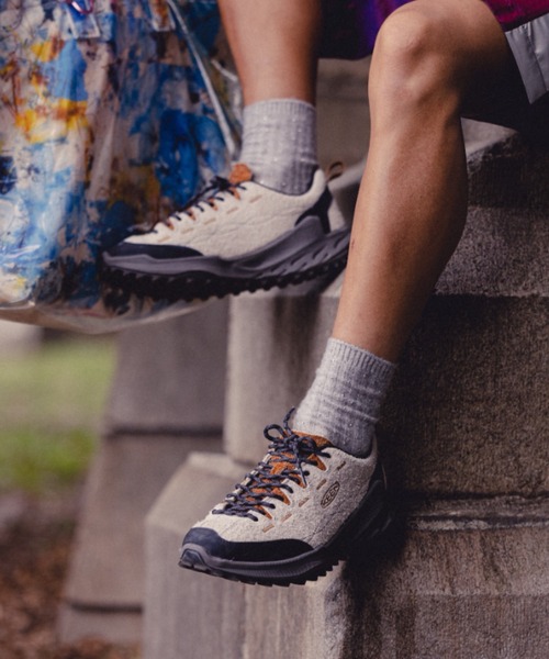 KEEN Jasper24.5ｃｍ新品グレー スエード ローカットスニーカー New Color】JASPER ZIONIC / ジャスパー ザイオニック / メンズ