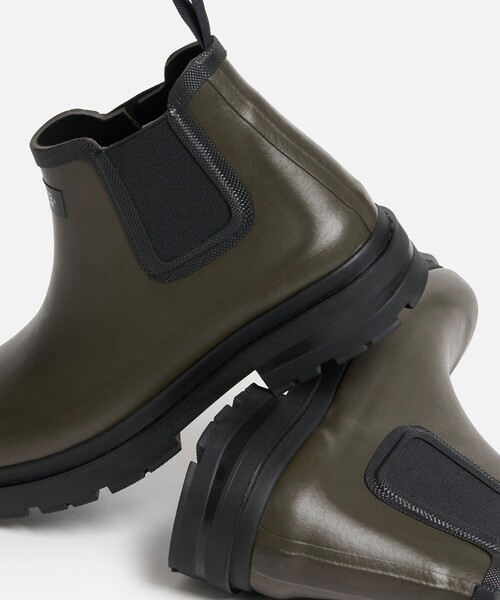 AIGLE(エーグル)の「チェルシーレイン ラバーブーツ(レインシューズ・メンズ・カーキ/ダークブラウン/サンドベージュ/ブラック/ブラウン・38/39/37/40/35/45/44/42/43/41/36)」の12枚目の写真