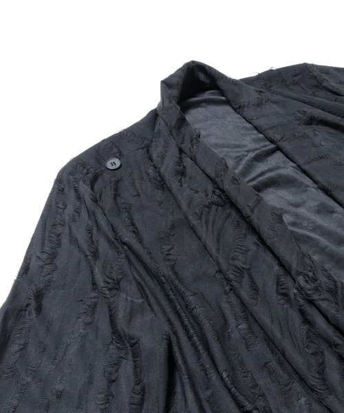 Ruze（ルゼ）の「Overlap damage cardigan/オーバーラップダメージカーディガン（カーディガン/ボレロ・メンズ・ブラック・FREE）」の16枚目の写真