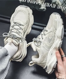 link lot（リンクロット）の「【26春夏新作】厚底配色スニーカー（スニーカー）」