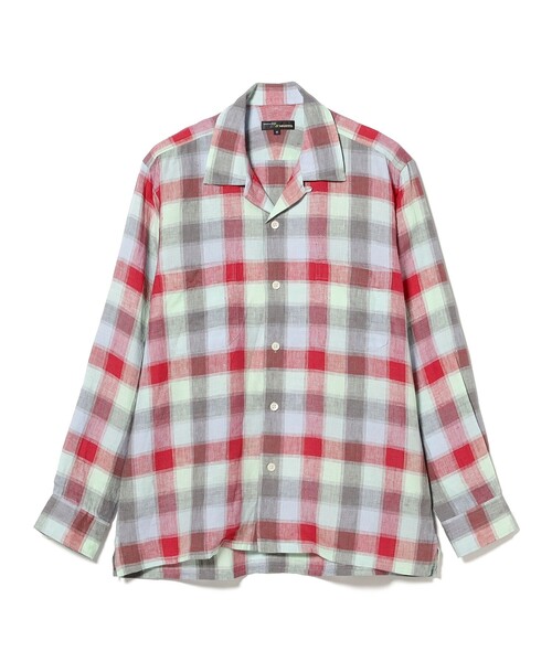 MOJITO(モヒート)の「MOJITO / ABSHINTH SHIRT Linen Plaid(シャツ/ブラウス・メンズ・ピンク・SMALL/X-LARGE/LARGE/MEDIUM)」の9枚目の写真