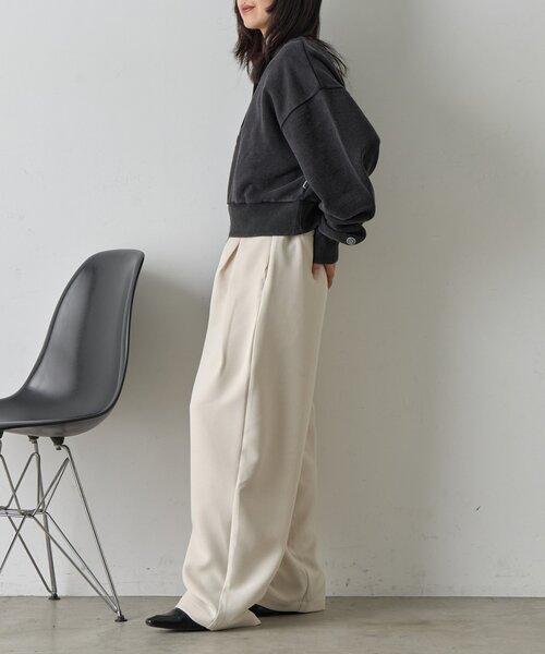 goocy(グーシー)の「タックコクーンパンツ(その他パンツ・レディース・アイボリー/グレー/ブラック・FREE)」の10枚目の写真
