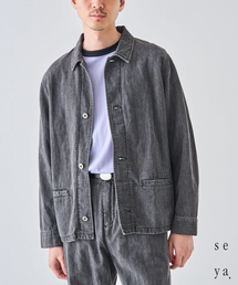 seya.（セヤ）の「SEYA.(セヤ) 別注 DOCK JACKET LINEN DENIM（デニムジャケット）」