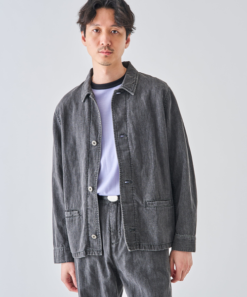 SEYA.(セヤ) 別注 DOCK JACKET LINEN DENIM（デニムジャケット）｜seya