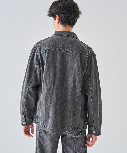 SEYA.(セヤ) 別注 DOCK JACKET LINEN DENIM（デニムジャケット）｜seya