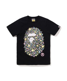 A BATHING APE（アベイシングエイプ）の「BLING STAR GLITTER APE HEAD TEE（Tシャツ/カットソー）」