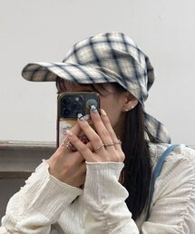 CIAOPANIC（チャオパニック）の「スカーフデザインキャップ（キャップ）」
