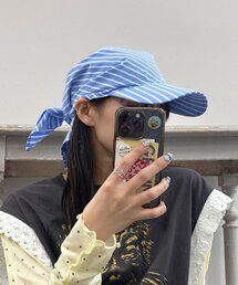 CIAOPANIC（チャオパニック）の「スカーフデザインキャップ（キャップ）」
