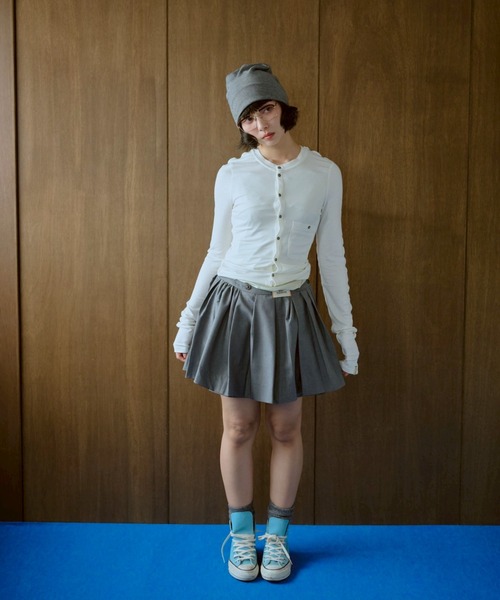 common gull products.（コモンガルプロダクツ）の「季節と半歩のカーディガン（カーディガン/ボレロ・レディース・ホワイト系/サックスブルー系/レッド系・LARGE/MEDIUM/SMALL）」の21枚目の写真