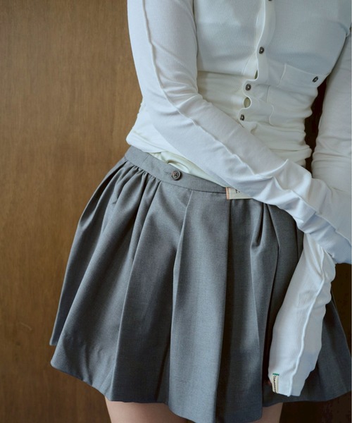 common gull products.（コモンガルプロダクツ）の「季節と半歩のカーディガン（カーディガン/ボレロ・レディース・ホワイト系/サックスブルー系/レッド系・LARGE/MEDIUM/SMALL）」の15枚目の写真