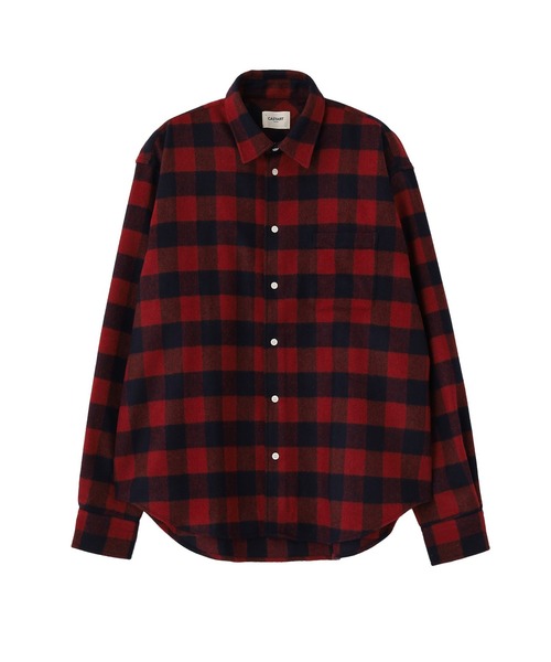 styles(スタイルス)の「CASTART NorthpointC SHIRT(シャツ/ブラウス・メンズ・ブルー/レッド・L/M)」の2枚目の写真