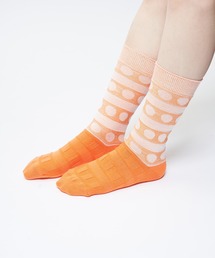 gomme（ゴム）の「2カラーリンクスソックス（ソックス/靴下）」