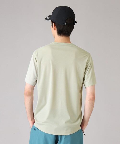 Columbia(コロンビア)の「Columbia/ トレイルラッシュグラフィックショートスリーブTシャツ /コロンビア(Tシャツ/カットソー・メンズ・ライトオリーブ/グリーン/ミント・S/M/XL/L)」の21枚目の写真