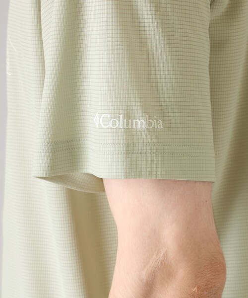 Columbia(コロンビア)の「Columbia/ トレイルラッシュグラフィックショートスリーブTシャツ /コロンビア(Tシャツ/カットソー・メンズ・ライトオリーブ/グリーン/ミント・S/M/XL/L)」の19枚目の写真