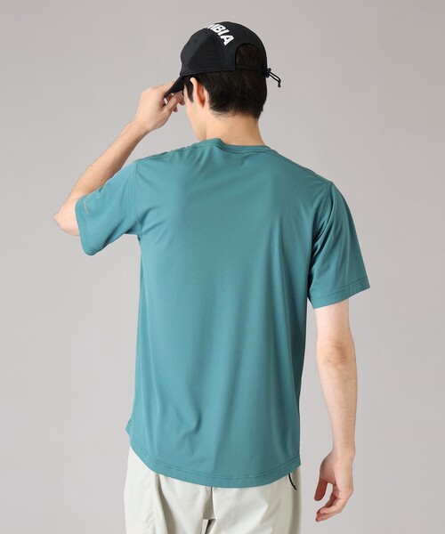 Columbia(コロンビア)の「Columbia/ トレイルラッシュグラフィックショートスリーブTシャツ /コロンビア(Tシャツ/カットソー・メンズ・ライトオリーブ/グリーン/ミント・S/M/XL/L)」の18枚目の写真