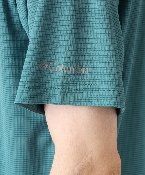 Columbia(コロンビア)の「Columbia/ トレイルラッシュグラフィックショートスリーブTシャツ /コロンビア(Tシャツ/カットソー・メンズ・ライトオリーブ/グリーン/ミント・S/M/XL/L)」の16枚目の写真