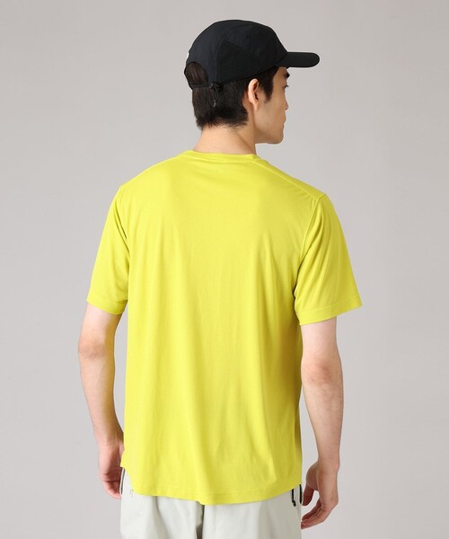 Columbia(コロンビア)の「Columbia/ トレイルラッシュグラフィックショートスリーブTシャツ /コロンビア(Tシャツ/カットソー・メンズ・ライトオリーブ/グリーン/ミント・S/M/XL/L)」の15枚目の写真