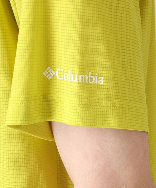 Columbia(コロンビア)の「Columbia/ トレイルラッシュグラフィックショートスリーブTシャツ /コロンビア(Tシャツ/カットソー・メンズ・ライトオリーブ/グリーン/ミント・S/M/XL/L)」の13枚目の写真