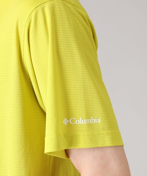 Columbia(コロンビア)の「Columbia/ トレイルラッシュグラフィックショートスリーブTシャツ /コロンビア(Tシャツ/カットソー・メンズ・ライトオリーブ/グリーン/ミント・S/M/XL/L)」の8枚目の写真