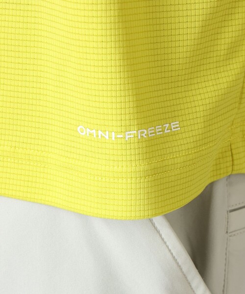 Columbia(コロンビア)の「Columbia/ トレイルラッシュグラフィックショートスリーブTシャツ /コロンビア(Tシャツ/カットソー・メンズ・ライトオリーブ/グリーン/ミント・S/M/XL/L)」の7枚目の写真