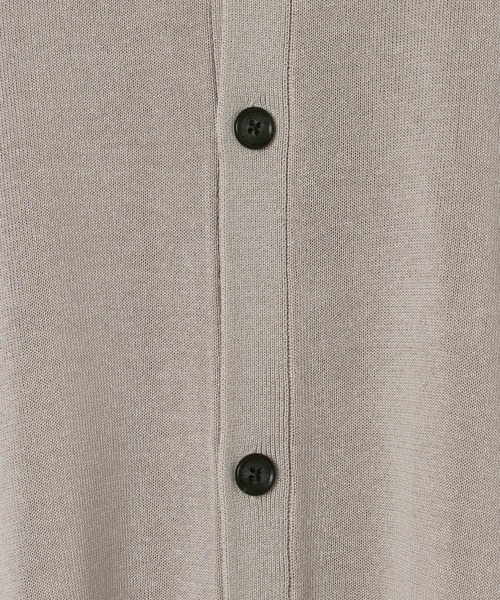 GEORGE'S(ジョージズ)の「ポロニットカーデ(カーディガン/ボレロ・メンズ・ライトグレー/ネイビー/オレンジ・MEDIUM/LARGE)」の12枚目の写真