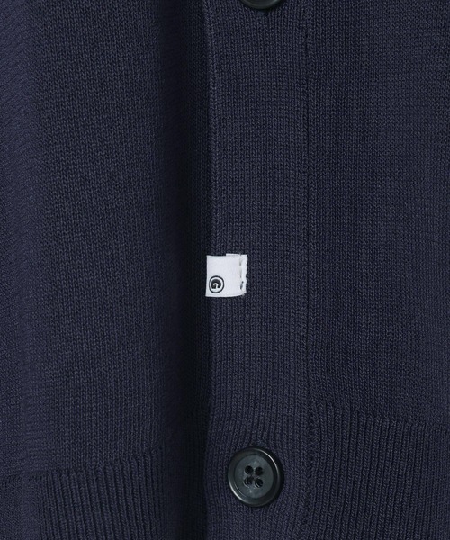 GEORGE'S(ジョージズ)の「ポロニットカーデ(カーディガン/ボレロ・メンズ・ライトグレー/ネイビー/オレンジ・MEDIUM/LARGE)」の9枚目の写真