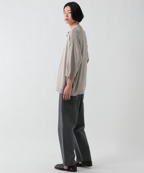 GEORGE'S(ジョージズ)の「ポロニットカーデ(カーディガン/ボレロ・メンズ・ライトグレー/ネイビー/オレンジ・MEDIUM/LARGE)」の19枚目の写真