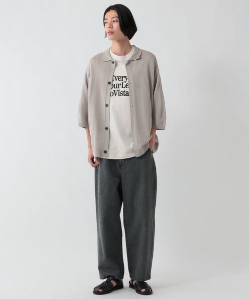 GEORGE'S(ジョージズ)の「ポロニットカーデ(カーディガン/ボレロ・メンズ・ライトグレー/ネイビー/オレンジ・MEDIUM/LARGE)」の17枚目の写真