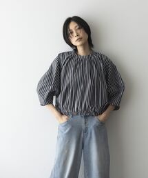 GARAGE OF GOOD CLOTHING | ストライプタックプルオーバーB(シャツ/ブラウス)