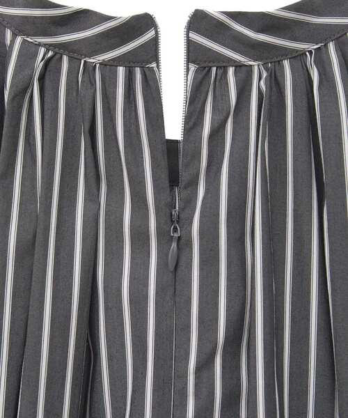 GARAGE OF GOOD CLOTHING（ガレージオブグッドクロージング）の「ストライプタックプルオーバーB（シャツ/ブラウス・レディース・グレー系その他2・FREE）」の2枚目の写真