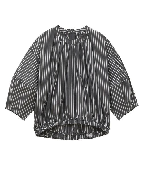 GARAGE OF GOOD CLOTHING（ガレージオブグッドクロージング）の「ストライプタックプルオーバーB（シャツ/ブラウス・レディース・グレー系その他2・FREE）」の7枚目の写真