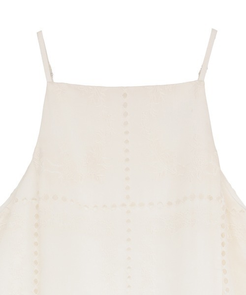 CLANE（クラネ）の「【CLANE/クラネ】EMBROIDERY LACE CAMI ALL IN ONE