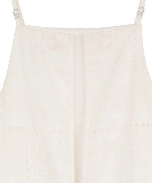 CLANE（クラネ）の「【CLANE/クラネ】EMBROIDERY LACE CAMI ALL IN ONE