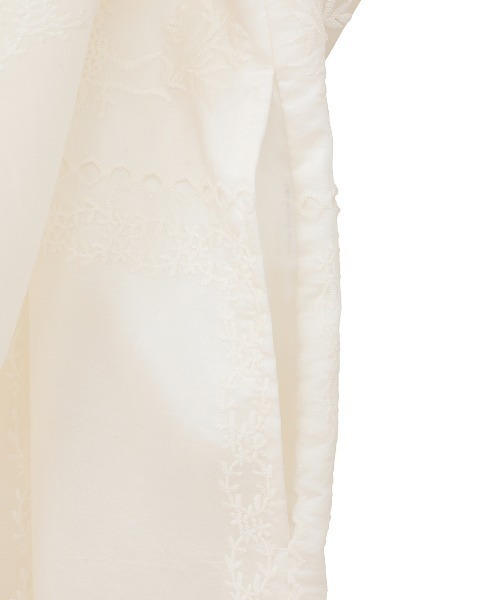 CLANE(クラネ)の「【CLANE/クラネ】EMBROIDERY LACE CAMI ALL IN ONE/エンブロイダリーレースキャミオールインワン(サロペット/オーバーオール・レディース・ブラック/マルチ/ホワイト・1)」の15枚目の写真