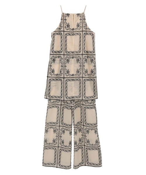 CLANE（クラネ）の「【CLANE/クラネ】EMBROIDERY LACE CAMI ALL IN ONE