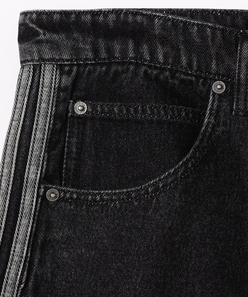 adidas(アディダス)の「adidas/アディダス FIREBIRD ADICOLOR DENIM SHORTS(その他パンツ・メンズ・ブラック/ブルー・34/32/30)」の12枚目の写真