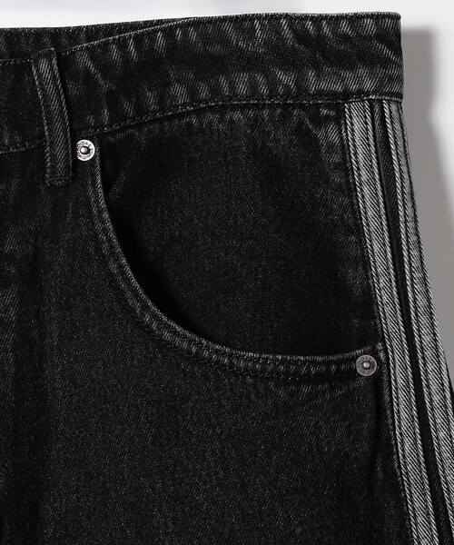 adidas(アディダス)の「adidas/アディダス FIREBIRD ADICOLOR DENIM SHORTS(その他パンツ・メンズ・ブラック/ブルー・34/32/30)」の11枚目の写真