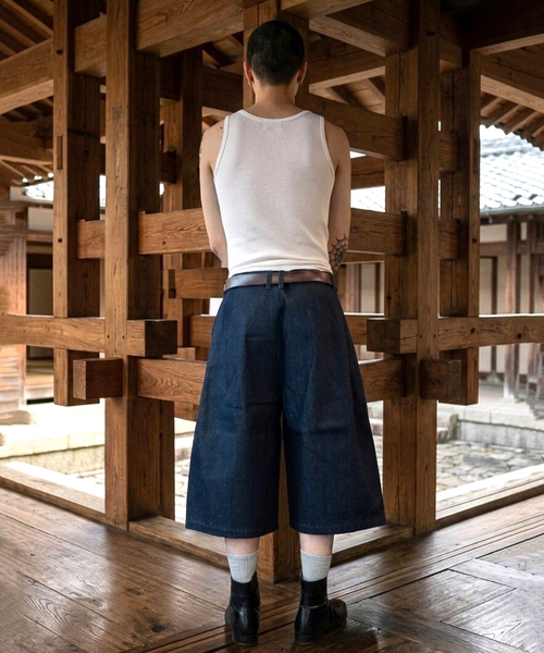 WISM(ウィズム)の「SEVENTH / セブンス DENIM 440 BERMUDA JORTS(その他パンツ・メンズ・ネイビー・SMALL/MEDIUM)」の3枚目の写真
