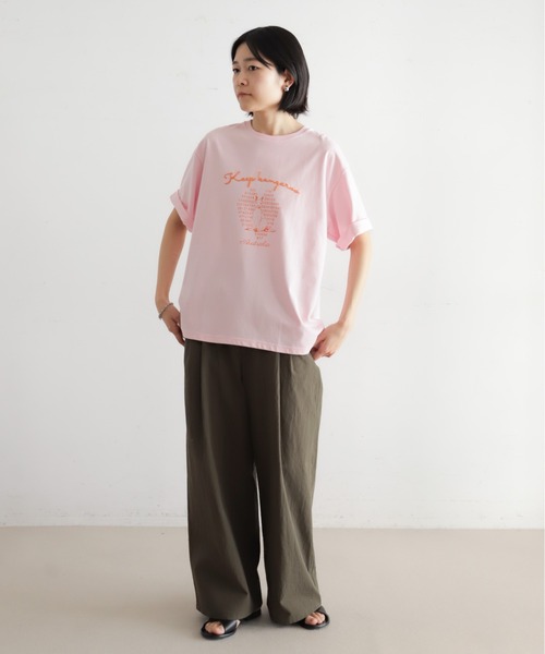 予約】オーガニックマグワッシャー タックパンツ | NOMBRE IMPAIR