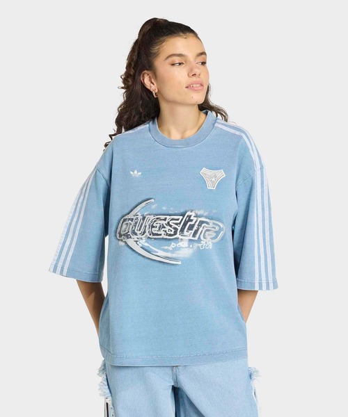 アディレニウム シーズン 5 オーバーサイズ デニム Tシャツ