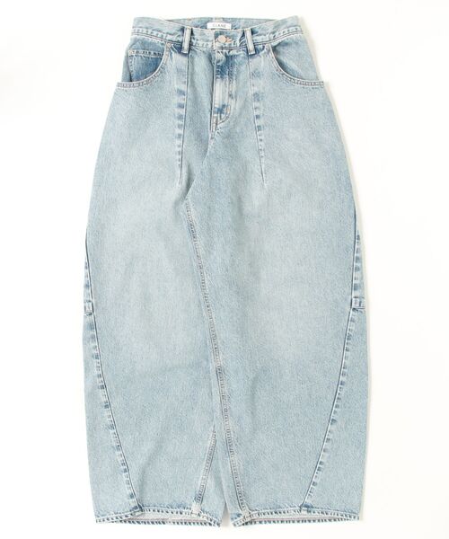 CLANE（クラネ）の「COCOON BULKY DENIM PANTS 10111-7043（その他パンツ・メンズ・グレー/ブルー・2/1）」の2枚目の写真