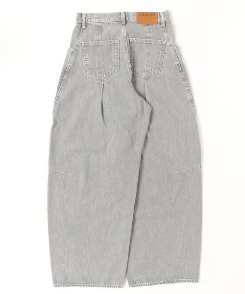 CLANE（クラネ）の「COCOON BULKY DENIM PANTS 10111-7043（その他パンツ・メンズ・グレー/ブルー・2/1）」の3枚目の写真