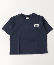 ARCADE（アーケード）の「NEVSURF ネブサーフ ボックスロゴ バックプリント オーバーサイズ 半袖Tシャツ キッズ（Tシャツ/カットソー）」