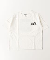 ARCADE（アーケード）の「NEVSURF ネブサーフ ボックスロゴ バックプリント オーバーサイズ 半袖Tシャツ キッズ（Tシャツ/カットソー）」