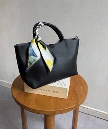 スカーフ付き2WAYボストンバッグ