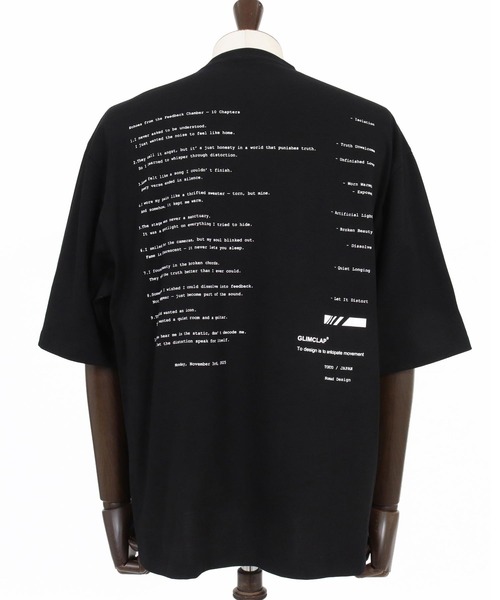 GLIMCLAP(グリムクラップ)の「mt10461- Abstract Art Print T-shirt プリントTシャツ(202-059-gls-cg)(Tシャツ/カットソー・メンズ・ホワイト/ブラック・S/M/L)」の20枚目の写真