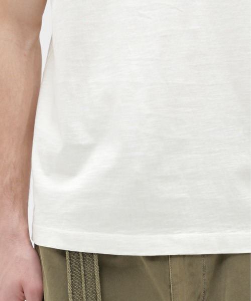 AVIREX（アヴィレックス）の「CHIEF DOG SLUB T-SHIRT / チーフドッグ スラブ Tシャツ / AVIREX / アヴィレックス（Tシャツ/カットソー・メンズ・キナリ/チャコール・XX-LARGE/LARGE/X-LARGE/MEDIUM）」の14枚目の写真