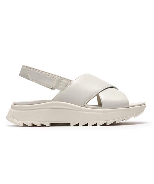 Clarks(クラークス)の「クラークス ウィメンズ DashLite Wish ダッシュライトウィッシュ サンダル(サンダル・レディース・ピンク系その他/ベージュ/ゴールド/ホワイト・35/40/45/50/55/30)」の2枚目の写真