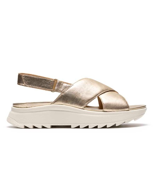 Clarks(クラークス)の「クラークス ウィメンズ DashLite Wish ダッシュライトウィッシュ サンダル(サンダル・レディース・ピンク系その他/ベージュ/ゴールド/ホワイト・35/40/45/50/55/30)」の1枚目の写真